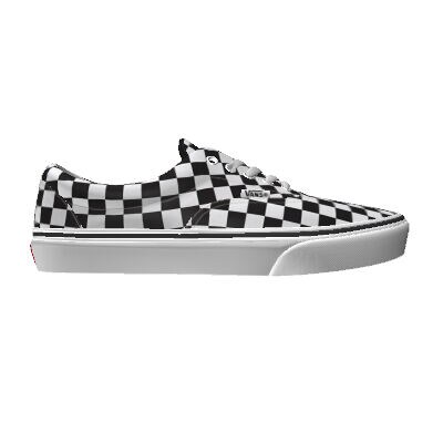 Vans Customs Checkerboard Era Shoes Black