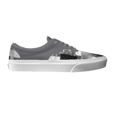 Vans Customs Paisley Patchwork ComfyCush Era Shoes Black