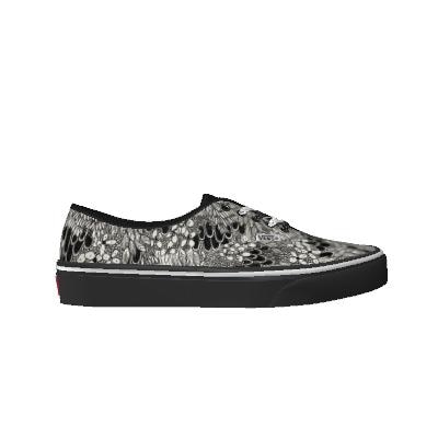 Customade By Vans Family Flower Doodle Authentic (Customs)